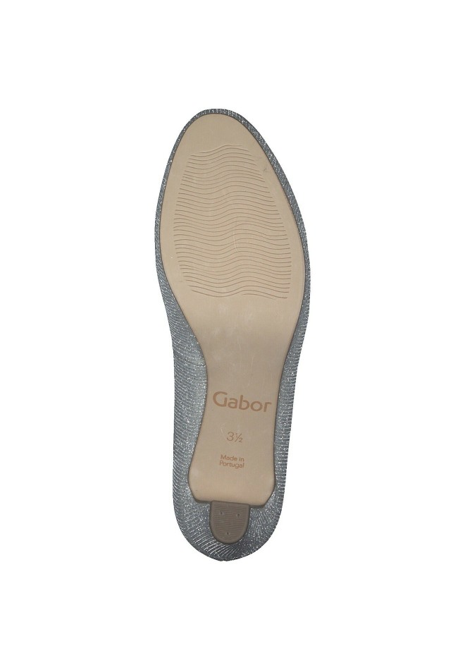 Gabour | Talons Classiques Argentés Exclusifs Femmes